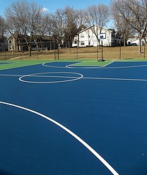 Tennis/Basketball court